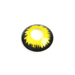 Yellow Eclipse Halloween Lens