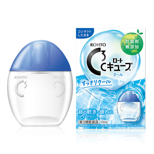 Rohto C3 Cool Contact Lens Eye Drops 13mL