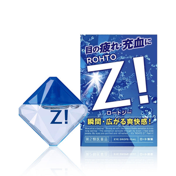 Rohto Z! Eye Drops 12mL (for hard contact lens- regular eyes)