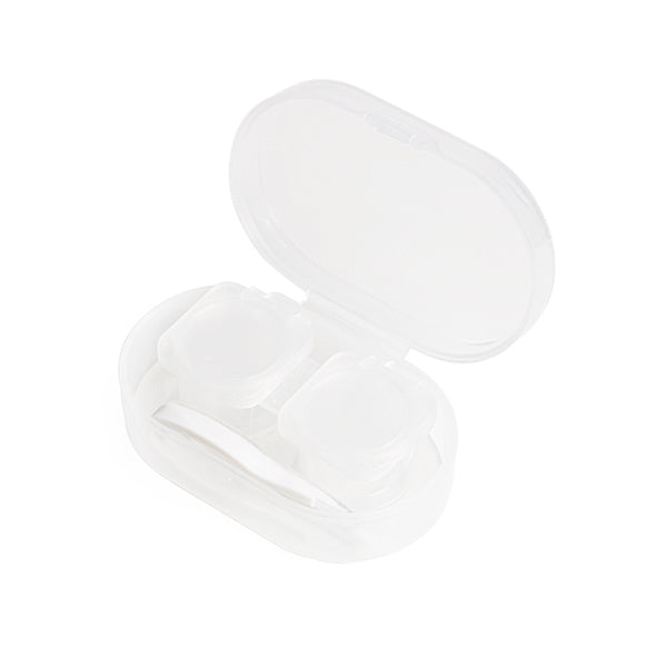 Flip Press Lens Case (Clear)