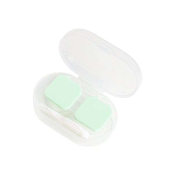 Flip Press Lens Case (Green)