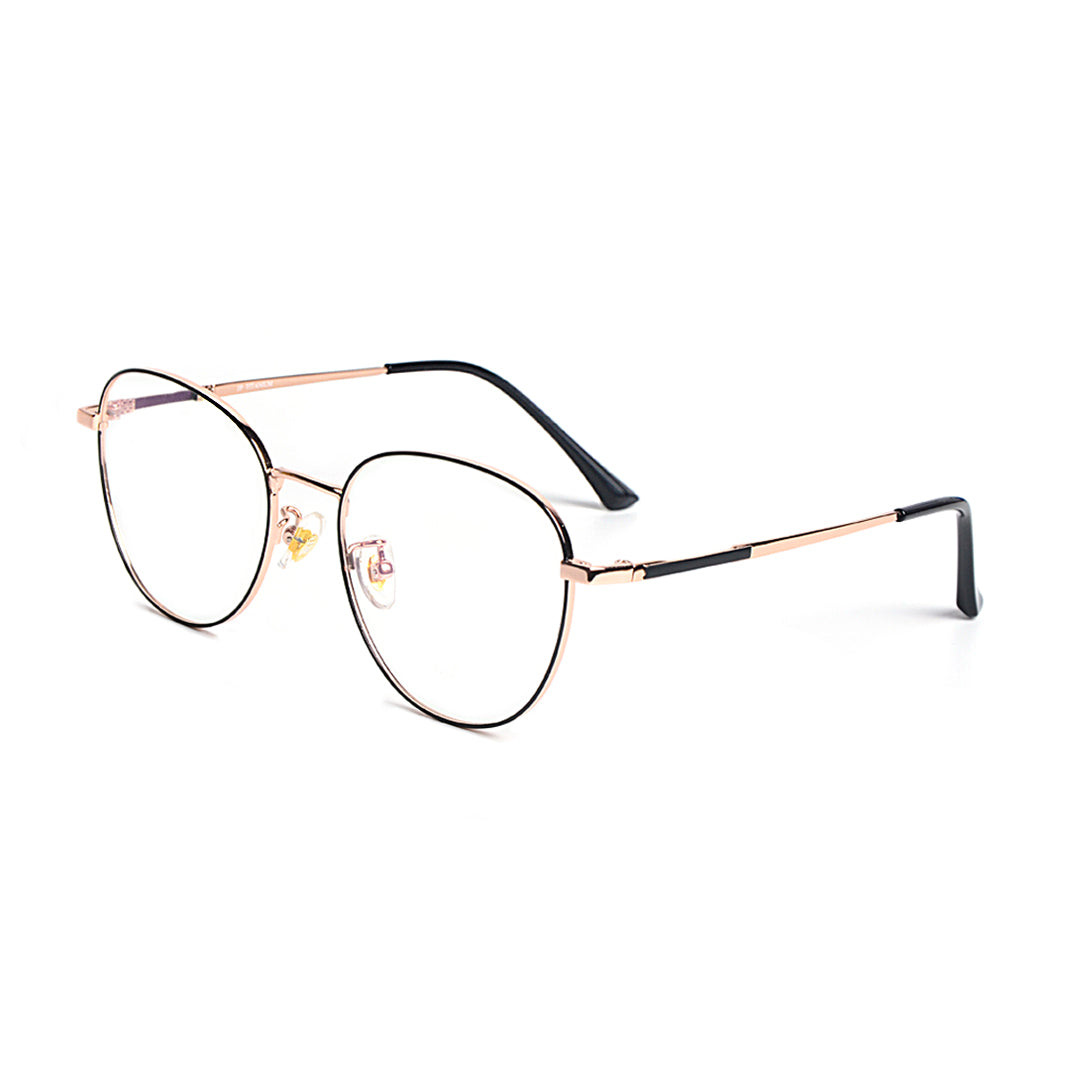 VEU Aureos Eyeglasses 0101 52 Black Rose Black